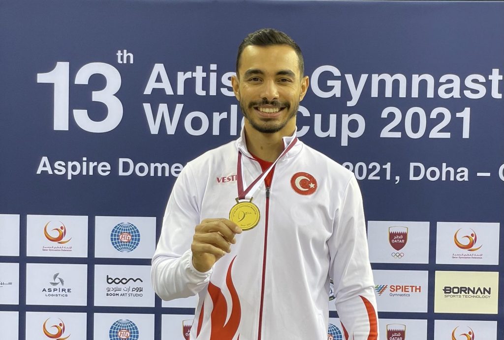 FERHAT ARICAN’DAN ALTIN MADALYA