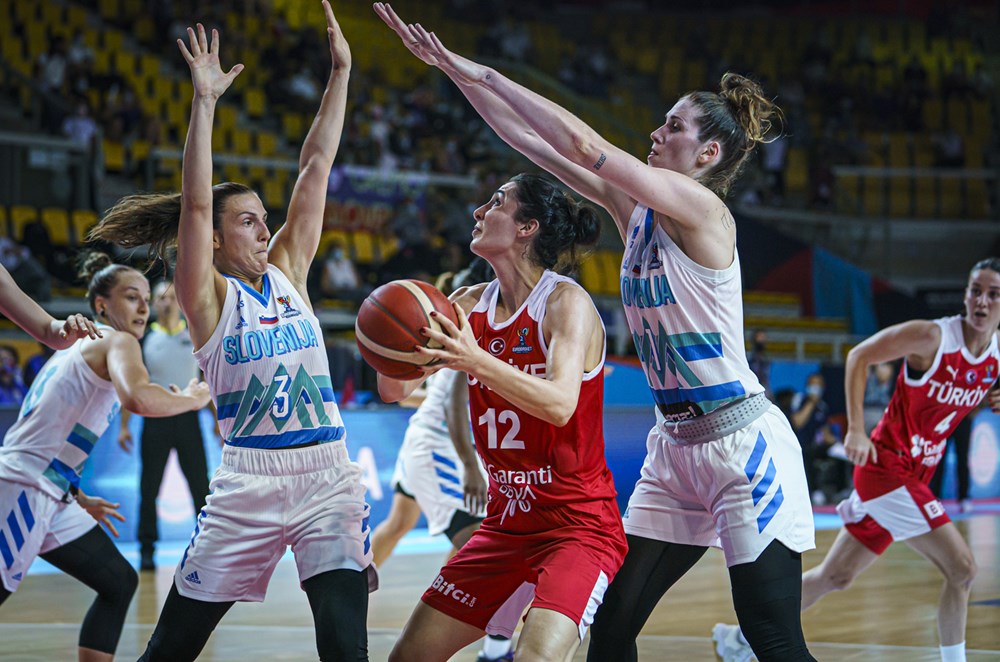 A Milli Kadın Basketbol Takımımız Slovenya’ya yenildi