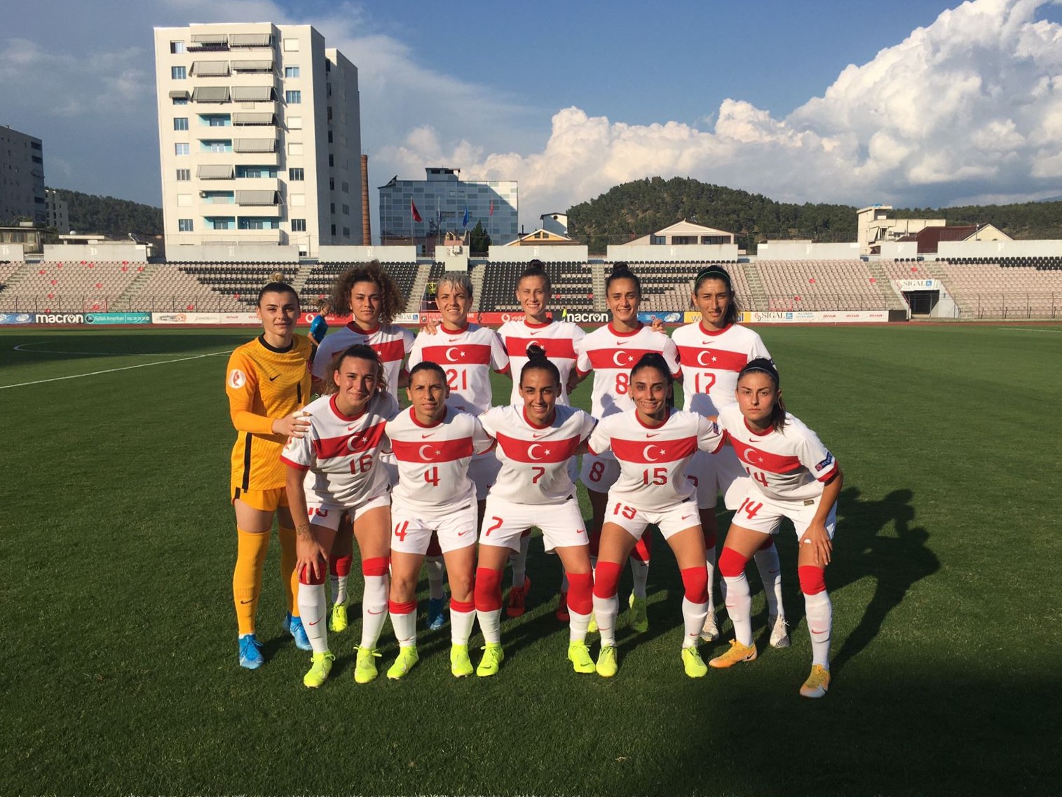 A Milli Kadın Futbol Takımı Arnavutluk’u 2-1 yendi