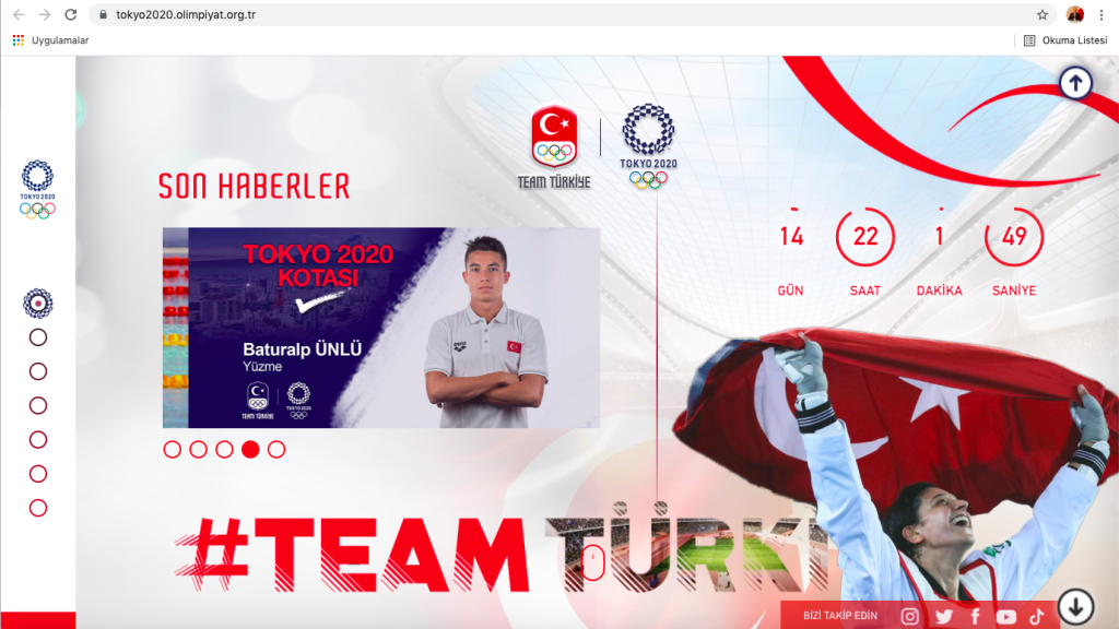 TMOK’TAN TOKYO 2020 KILAVUZU