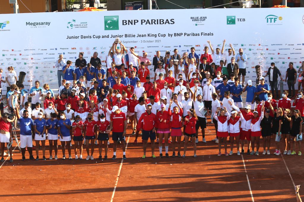 JR BİLLİE JEAN KİNG CUP-JR DAVİS CUP’TA ŞAMPİYONLAR BELLİ OLDU
