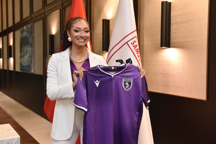 SAMSUNSPOR’DAN KADINA ŞİDDETE HAYIR!