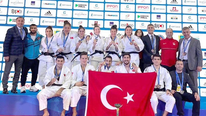 JUDODA KARMA MİLLİ TAKIM’DAN AVRUPA ŞAMPİYONASI’NDA BRONZ MADALYA