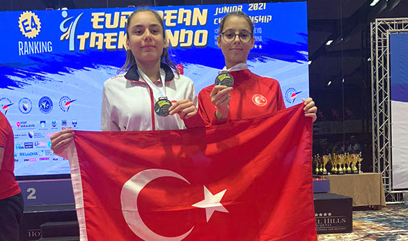 AVRUPA TEKVANDO ŞAMPİYONASI’NA 2 MADALYALI BAŞLANGIÇ