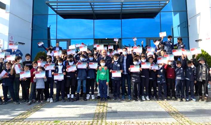 OLİ SAMSUN’DA ÇOCUKLARLA BULUŞTU