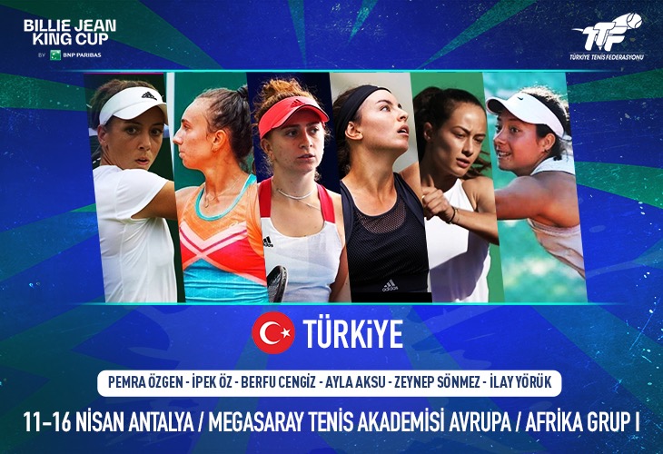 BILLIE JEAN KING CUP’TA RAKİPLER BELLİ OLDU