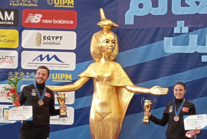 MODERN PENTATLON DÜNYA KUPASI’NDA BRONZ MADALYA