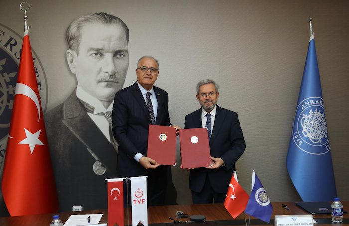 TVF ile Ankara Üniversitesi Arasında İş Birliği Protokolü İmzalandı
