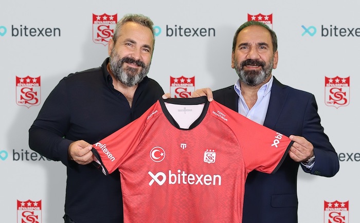 Sivasspor’un forma göğüs sponsoru Bitexen