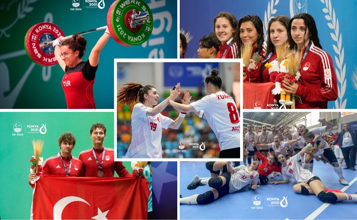 KONYA’DA MADALYA YAĞMURU DEVAM ETTİ