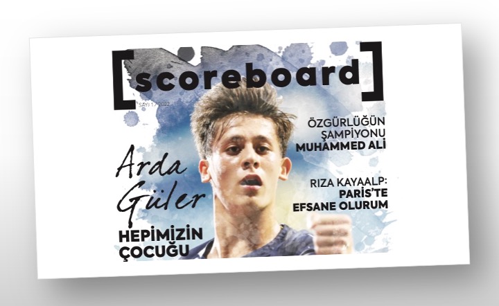 <strong>Yeni spor dergisi Scoreboard çıktı!</strong><strong></strong>