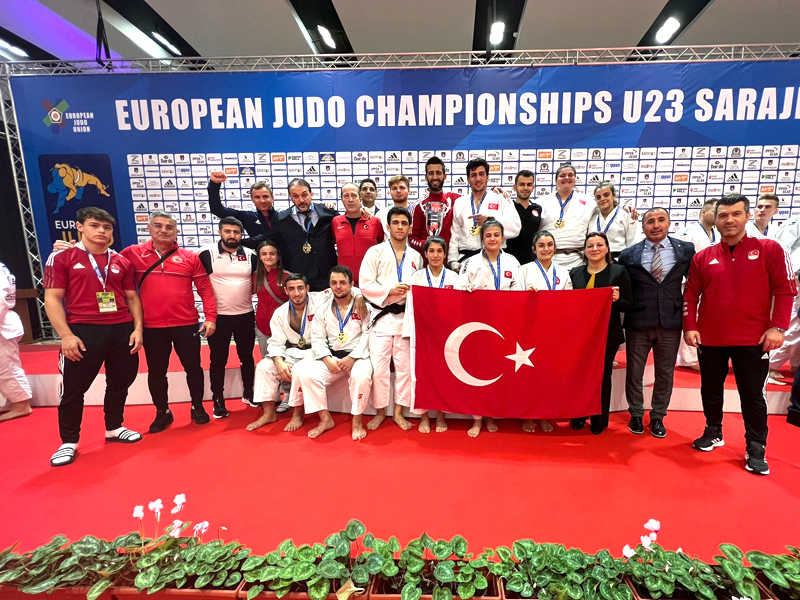 U23 JUDO KARMA TAKIMIMIZ AVRUPA ŞAMPİYONU