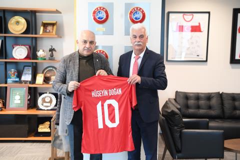 TFSKD Başkanı Hüseyin Doğan Büyükekşi’yi ziyaret etti