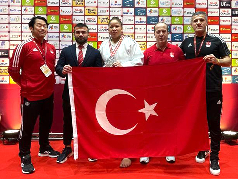 Tel Aviv Grand Slam’de kapanışı Kayra Sayit gümüş madalya ile yaptı