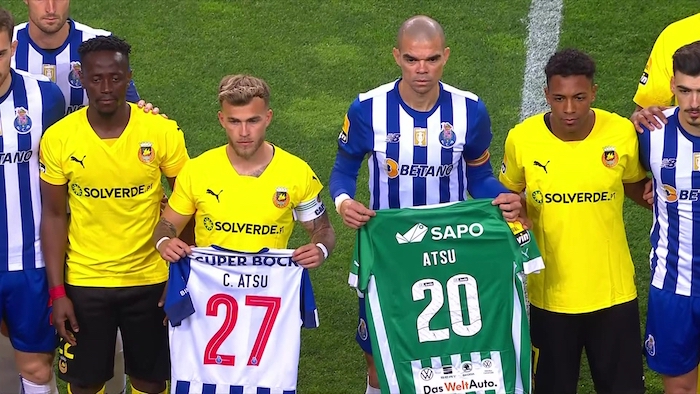 Christian Atsu, Porto – Rio Ave maçından önce anıldı