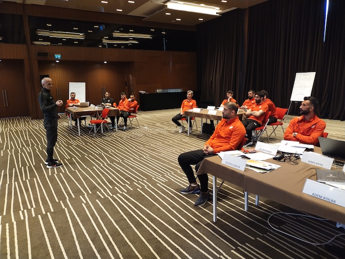 UEFA B/A Birleşik Programı’nın 2. yüz yüze eğitim etabı yapıldı