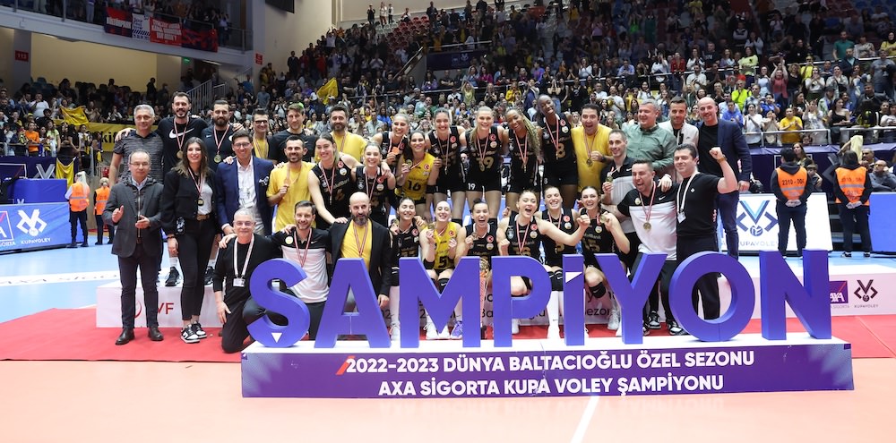 KUPA VOLEY’DE ŞAMPİYON VAKIFBANK