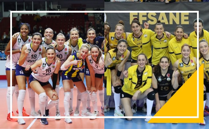 CEV ŞAMPİYONLAR LİGİ’NDE TÜRK DERBİSİ VAKIFBANK-FENERBAHÇE OPET&nbsp;