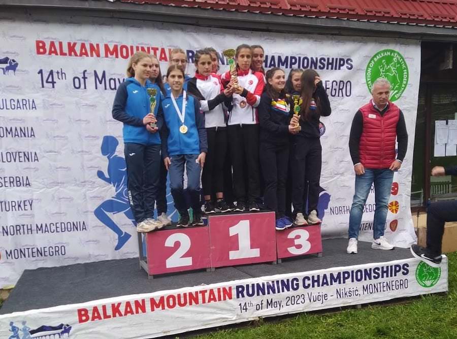 BALKAN DAĞ KOŞUSUNDA 2 ALTIN 2 GÜMÜŞ MADALYA