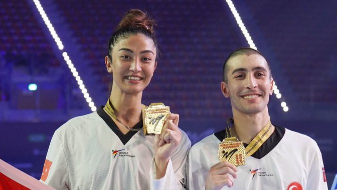 BAKÜ’DE 2 ALTIN MADALYA DAHA