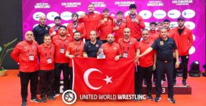 U20 Serbest Güreş Milli Takımı Avrupa 2.si