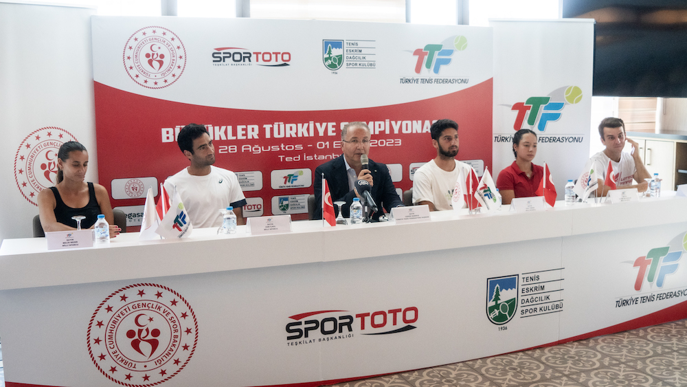 Büyükler Türkiye Tenis Şampiyonası Başlıyor