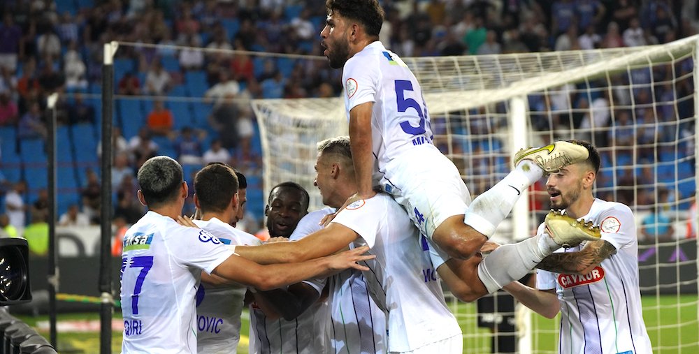 ÇAYKUR RİZESPOR TRABZON’DA GALİP!