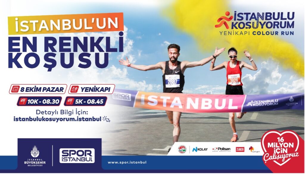 İstanbul’un En Renkli Koşusu Bu Pazar