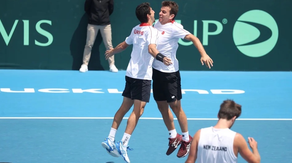 Davis Cup’ta Türkiye, Yeni Zelanda’yı 3-1 Mağlup Etti