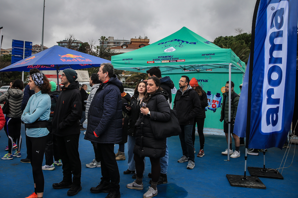 Aroma, Winter Run İstanbul’un Su Sponsoru Oldu