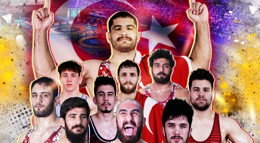 SERBEST GÜREŞ MİLLİ TAKIMI ŞAMPİYON