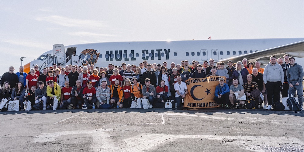 Hull City Corendon Uçağıyla Antalya’da