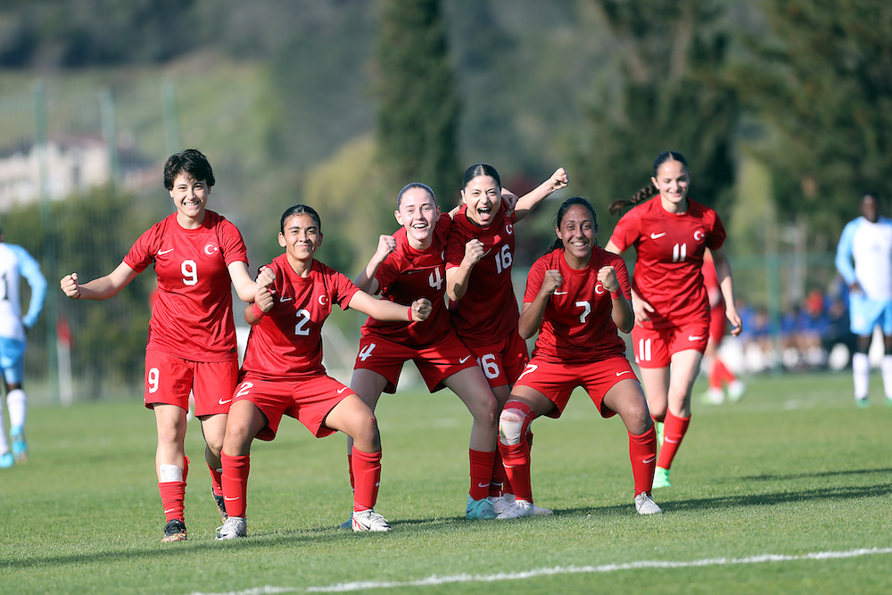 U16 Kız Millî Takımımız Botswana’yı 7-0 Yendi