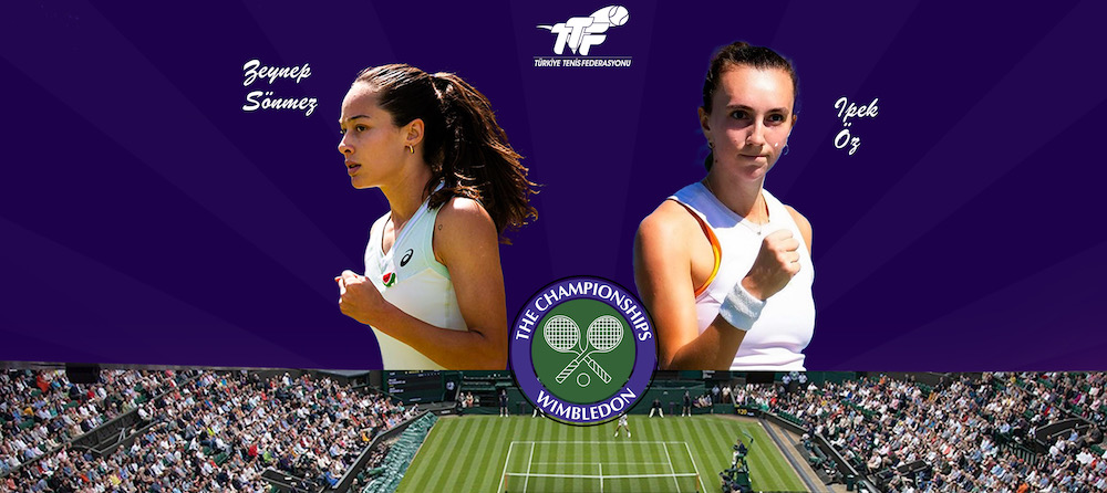 Wimbledon’da Zeynep ve İpek’ten Çifte Galibiyet