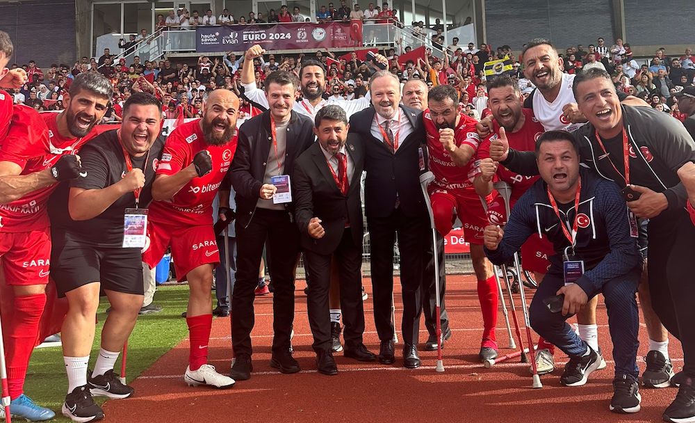 AMPUTE MİLLİ TAKIMI AVRUPA ŞAMPİYONU