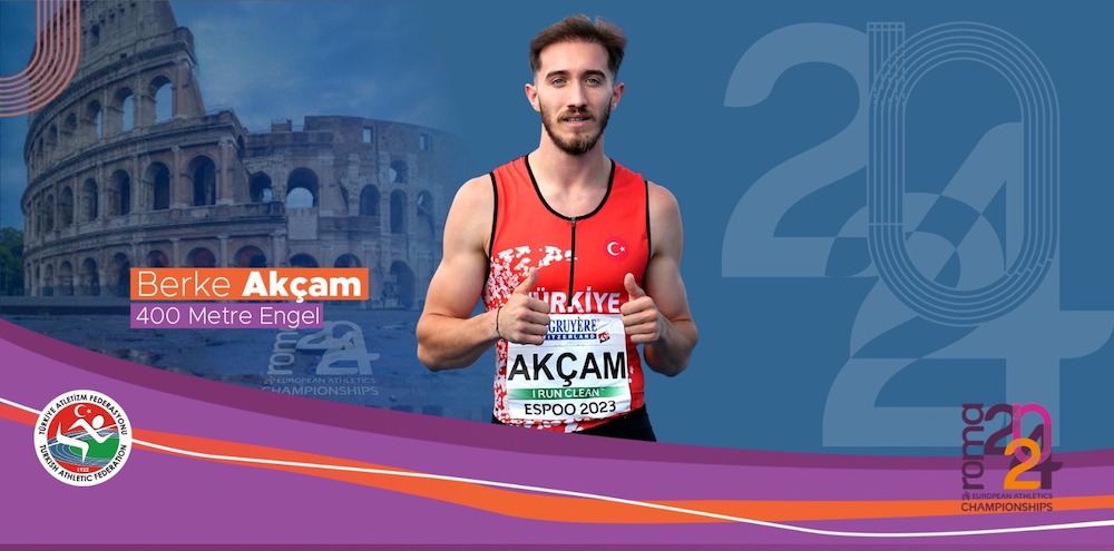 BERKE AKÇAM AVRUPA BEŞİNCİSİ