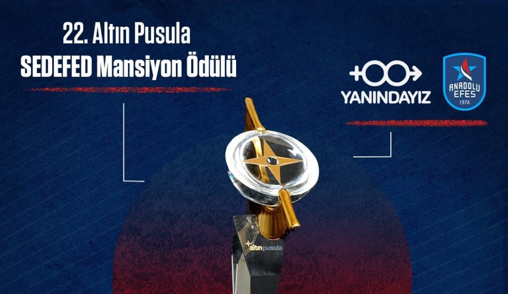 Anadolu Efes Spor Kulübü’ne Mansiyon Ödülü