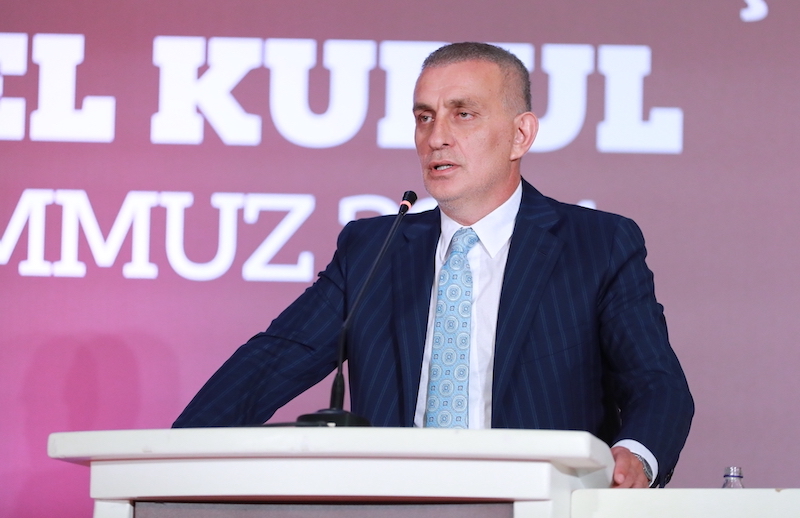 TFF BAŞKANI İBRAHİM E. HACIOSMANOĞLU