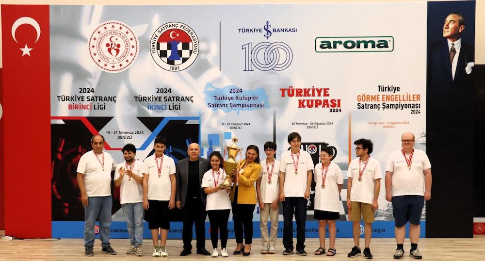 Satrançta Birinci ve İkinci Lig Heyecanı Sona Erdi