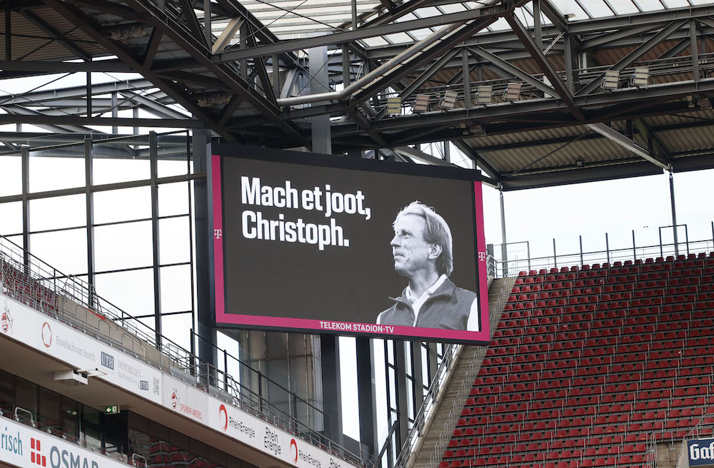 KÖLN’DE CHRİSTOPH DAUM İÇİN TÖREN