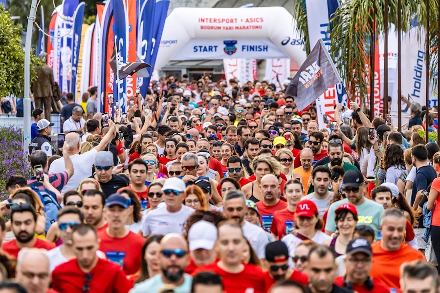Bodrum Yarı Maratonu Koşuldu