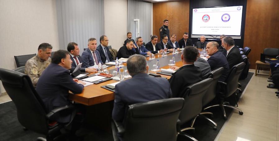 Türkiye-Galler Maçının İl Spor Güvenlik Kurulu Toplantısı Kayseri’de Yapıldı