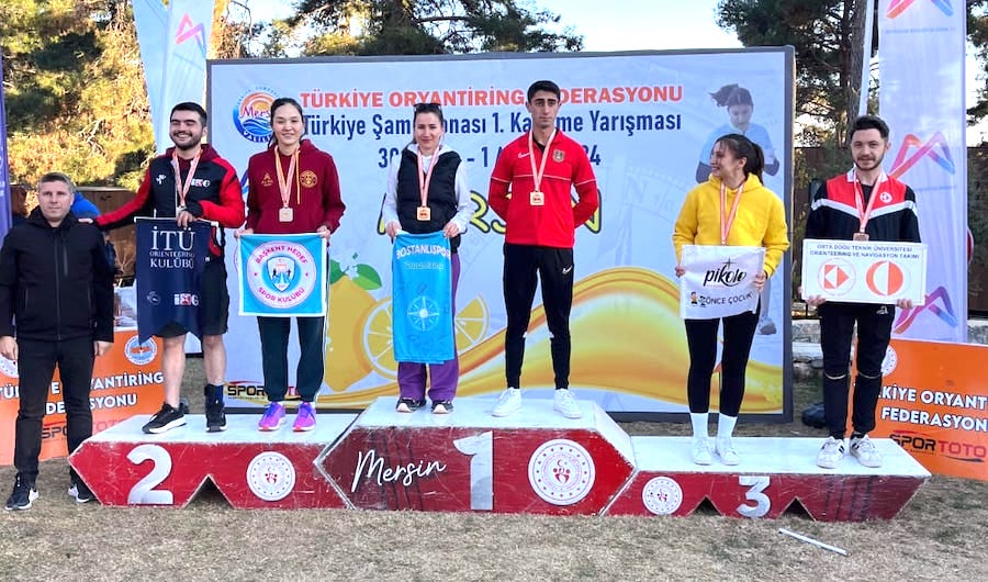 Oryantiring’e Bostanlıspor Damgası