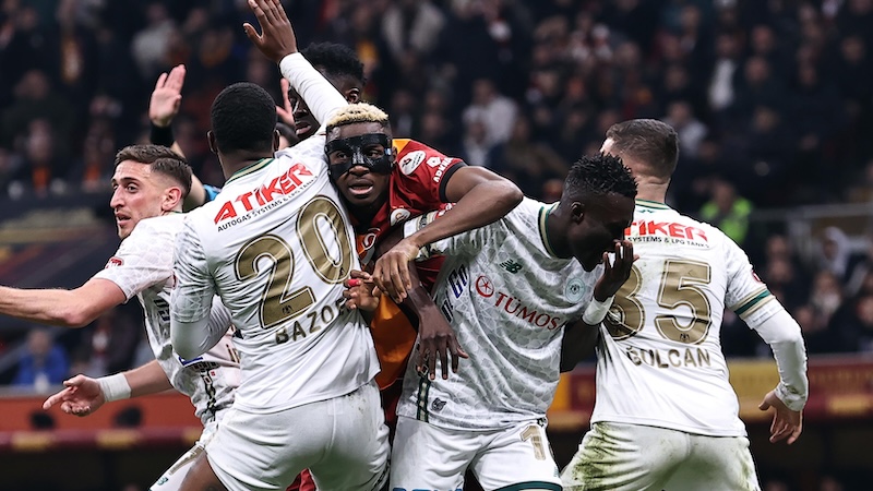 G.SARAY’DAN KONYASPOR’A TEK ATIŞ