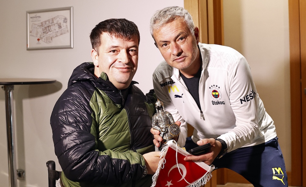 Jose Mourinho, Konyalı Gazi Hasan Kocamaz İle Buluştu