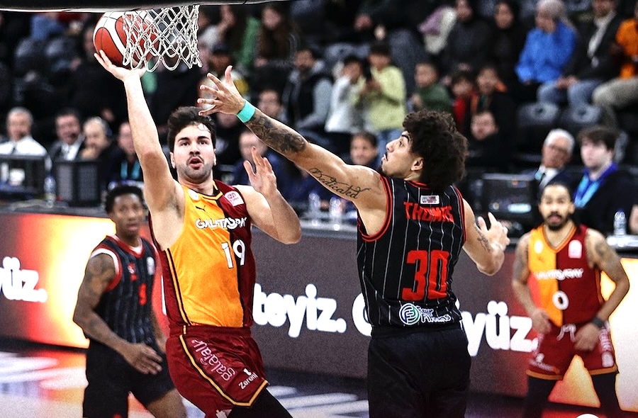 Galatasaray’dan Üst Üste 8. Galibiyet: 115-105