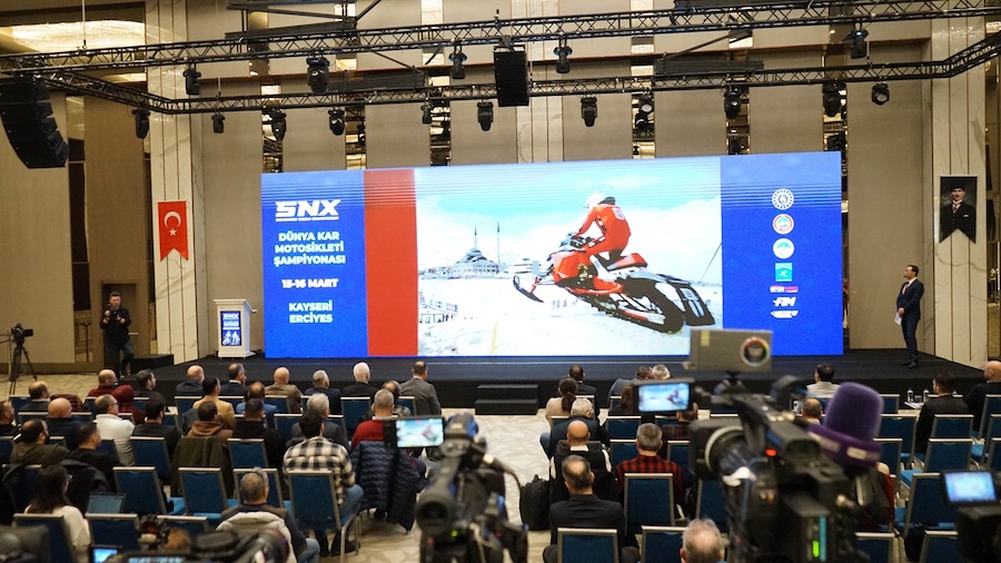 FIM Dünya Kar Motosikleti Şampiyonası 2. Kez Erciyes’te