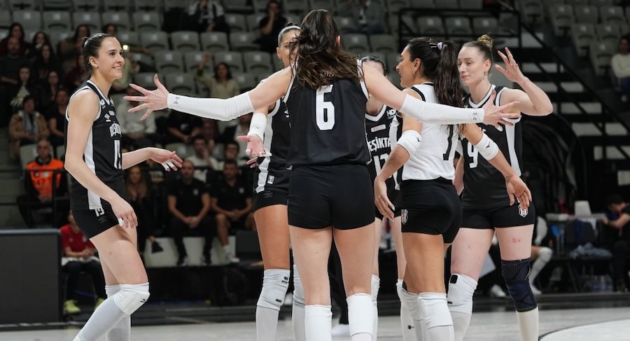 Beşiktaş THY’yi Set Vermeden Gönderdi