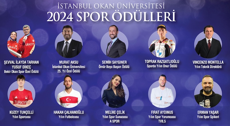 İstanbul Okan Üniversitesi Spor Ödülleri Sahiplerini Buluyor