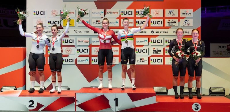 Konya UCI Pist Bisikleti Uluslar Kupası 2. Günü Madalya Sıralaması